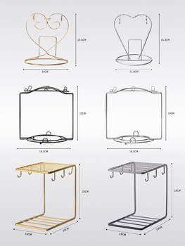Cup Holder, Household Cup Holder, Living Room Glass Cup Draining Rack, Storage Tray, Nordic Creative Coffee Cup Storage Rack