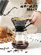 Mongdio Coffee Filter Cup Ceramic Coffee Filter V60 Hand-Brewed Coffee Set Drip Funnel Sharing Pot