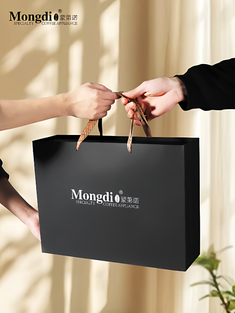 Mongdio Moka Pot Set Gift Box Italian Espresso Coffee Pot High-End Business Gift