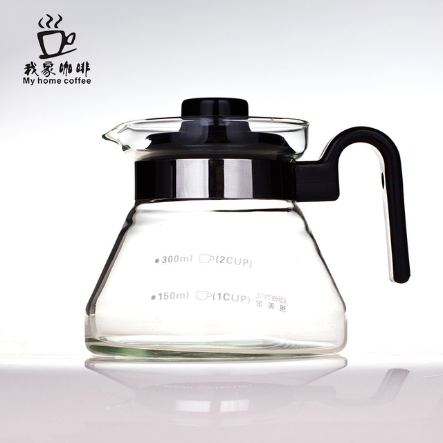 Direct Fire Kettle, Large Capacity Glass Flower Teapot, Graduated Cold Water Kettle, Heat-Resistant Coffee Kettle, Tea Kettle