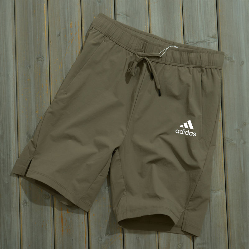Adidas Quick-Drying Shorts for Men, Summer 2026 New Outdoor Casual Sports Pants, Large Size Breathable Elastic 5-Point Shorts