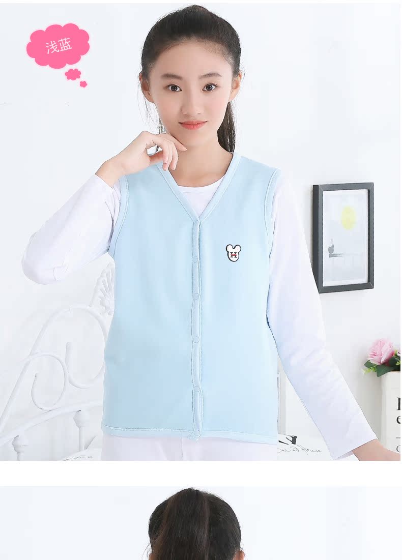 Áo vest nữ mùa xuân và thu đông 2018 trẻ em nam mới cộng với nhung dày Hàn Quốc cho bé trai mùa thu đông ao quan tre em