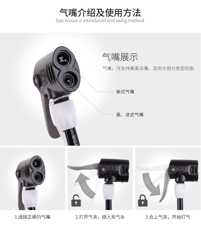 Pompe à vélo DOMNT - Ref 2387234 Image 13