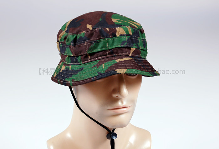 British SAS short brim Benny hat Fisherman hat DPM forest camouflage round edge visor British imported original products