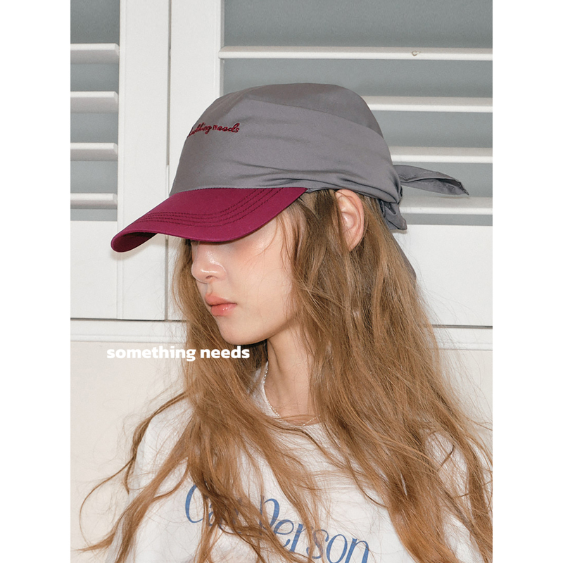 Zheng Baiwan Korean-Style Headscarf Baseball Cap for Women, Fashionable Headwrap Cap, Versatile Travel Cap, Couple's Trendy Cap Zheng Baiwan Korean-Style Headscarf Baseball Cap for Women, Fashionable Headwrap Cap, Versatile Travel Cap, Couple's Trendy Cap