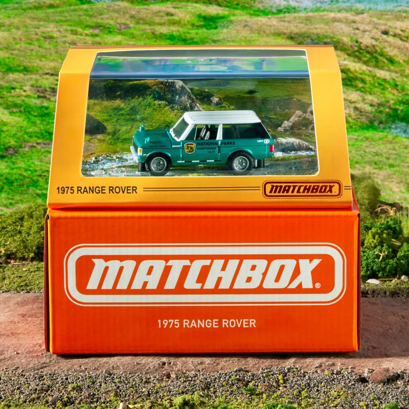 Matchbox 1975 Land Rover Range Rover National Park Limited Edition Alloy Car Collectible Model Matchbox 1975 Land Rover Range Rover National Park Limited Edition Alloy Car Collectible Model