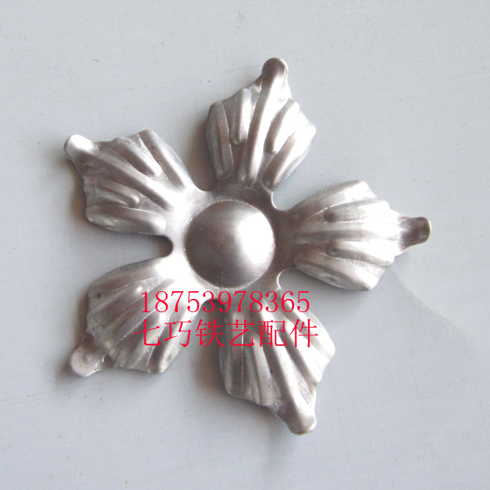 Iron Art Materials Iron Art Accessories Iron Art Flower Leaf Flush Press Floral Leaf Stairway Accessories Gate Accessories