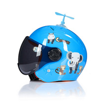 Childrens helmets children boys four seasons cute helmets dolls electric cars sun protection semi-helmets summer