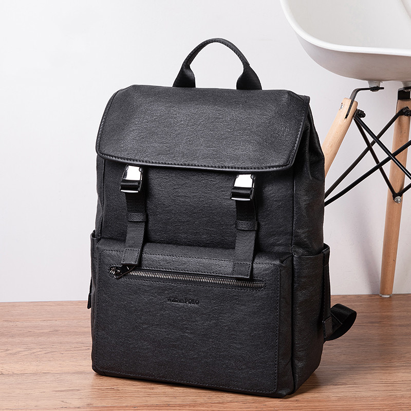 Genuine Leather Backpack Men's Top Layer Cowhide Business Backpack Casual College Students Large-capacity Leisure School Bag Travel Trend