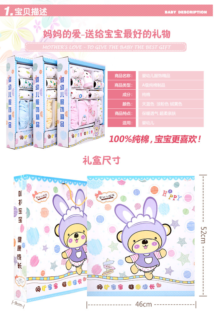 Coffret cadeau pour nouveau-né - Vêtements + Accessoires - Ref 1954262 Image 23