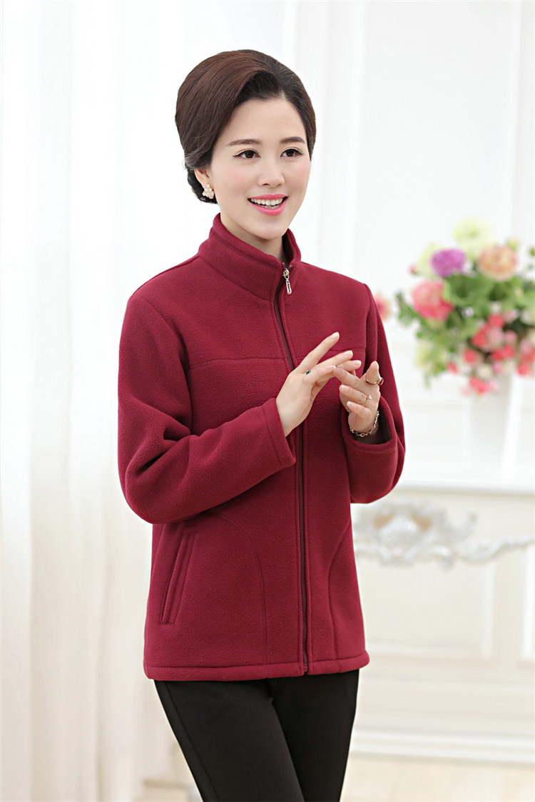 Áo khoác ngoài, phụ nữ trung niên, mẹ, mùa thu và mùa đông, áo len ngắn, 30 dì, mẹ, 40 đến 50 tuổi, 60 áo kiểu nữ đẹp tuổi 35