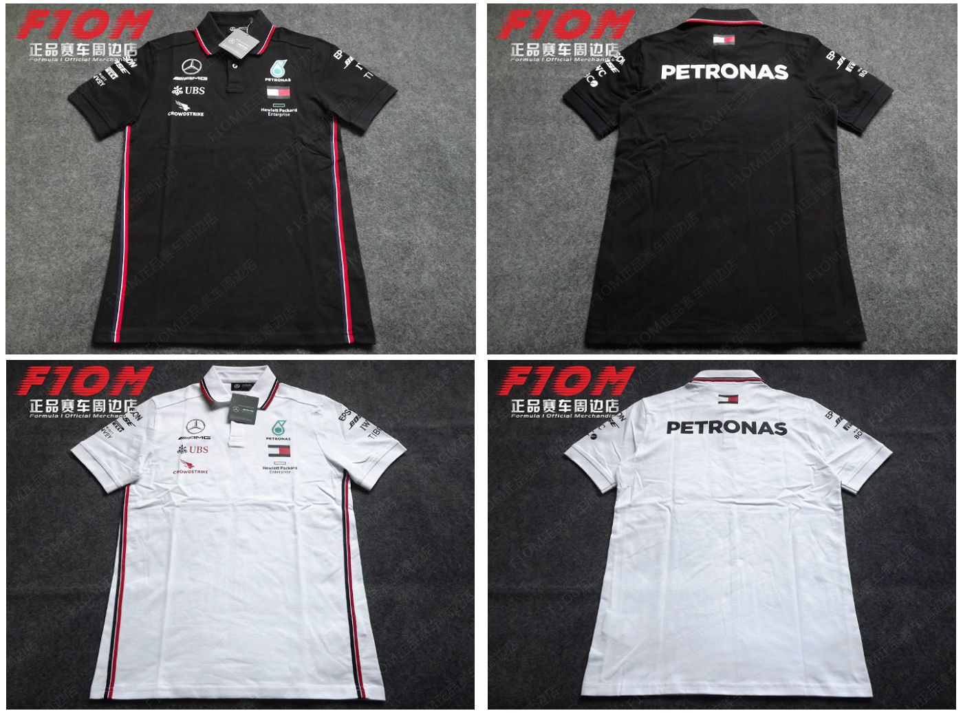 F1 Mercedes team Benz AMG 2020 short sleeve Polo shirt in turtlenecks Sport T-shirt tracksuit