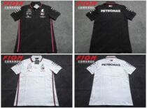 F1 Mercedes team Mercedes AMG 2020 short sleeve Polo shirt lapel sports T-shirt racing suit