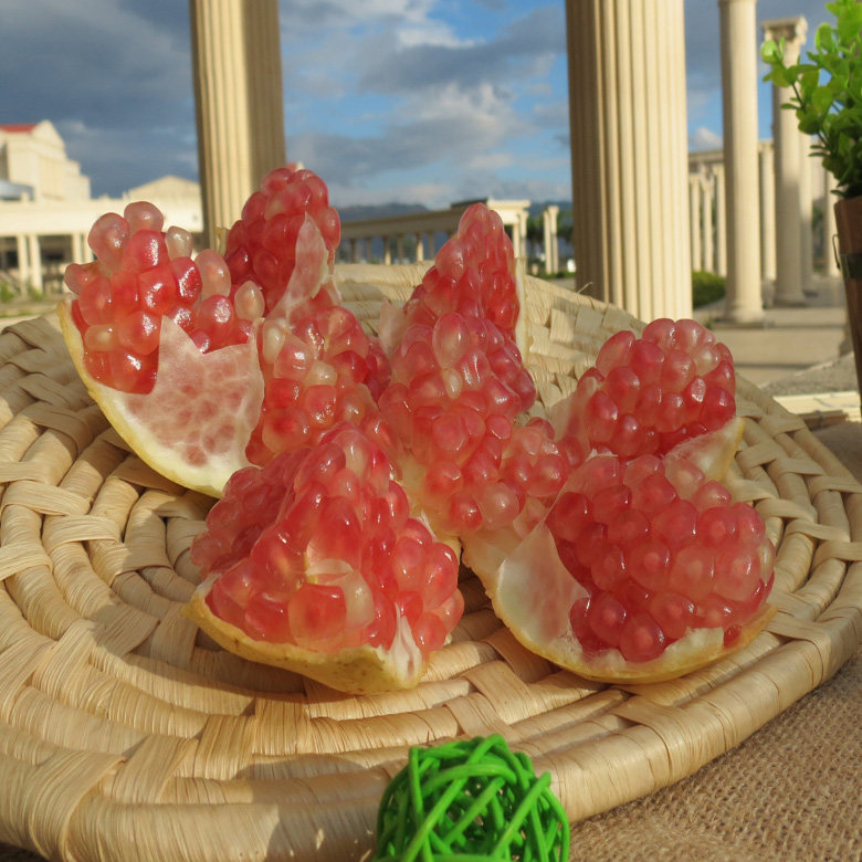 National Day Yunnan Mengzi sweet pomegranate fresh fruit skin thin soft seed single fruit about 1 catty large fruit 13-14 catties