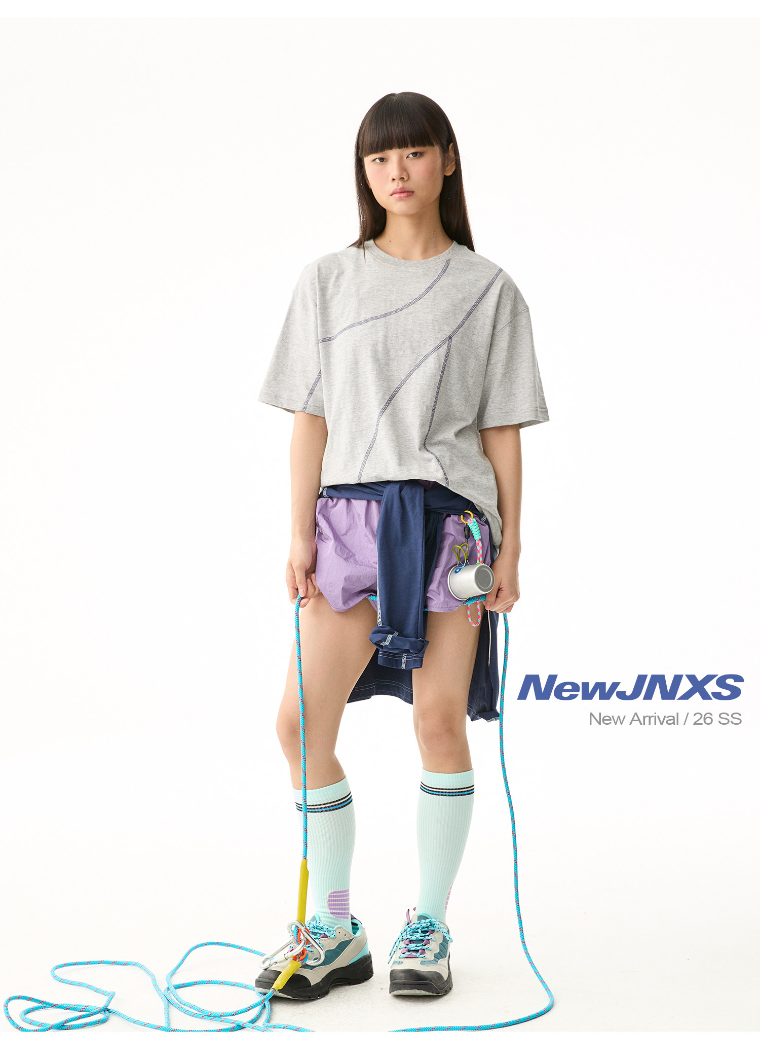New JNXS 170g Loose Cotton Tee