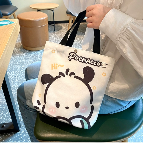 Маленькая льняная сумка, шоппер, портативная система хранения