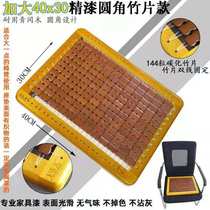 Summer office chair cushions breathable heat dissipation Increase Grid Bamboo Block Seat Cushion Factory Employees Work Chairs Butt Pads