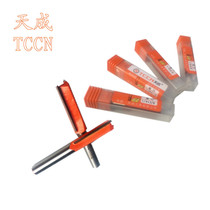 Tiancheng boutique straight knife Trimming knife Router cutter Double-edged milling cutter Woodworking slotting tool 1 4 1 2