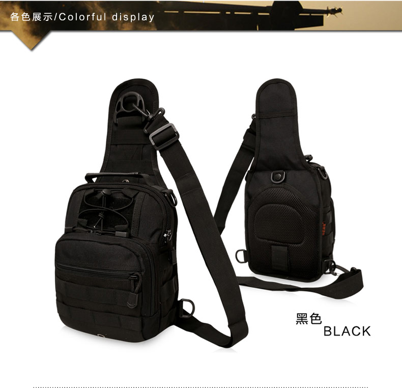 Boutique quân fan ngụy trang chiến thuật túi ngực túi xách nam giới và phụ nữ ngoài trời vai túi túi Messenger giản dị túi xách nữ hàn quốc