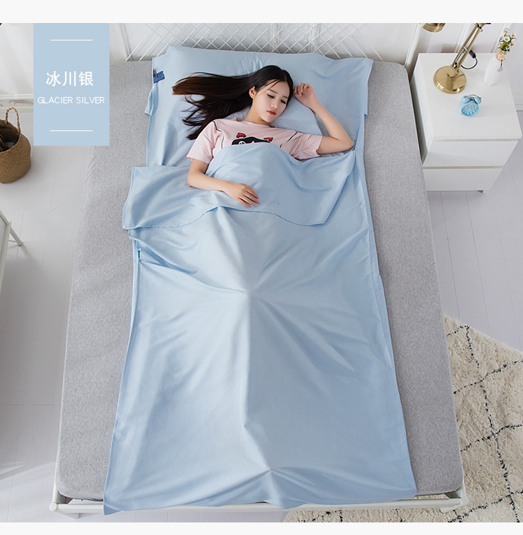 Khách sạn bẩn túi ngủ du lịch tấm du lịch khách sạn di động trong nhà chống bẩn quilt người lớn duy nhất sản phẩm ngoài trời