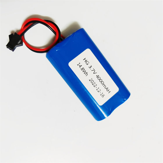 배터리 18650 리튬 배터리 팩 3.7v3.6 접지 잠금 장치 주차 잠금 장치 전원 배터리 4400mah 태양열 오디오