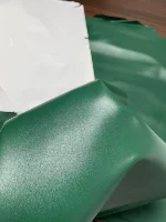 Итальянская импортная зеленая плоская линия наппа овечья кожа кожа кожа 0,9-1 мм мягкая