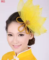 Голубой полужирной лист лотоса желтый 99