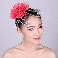 Большой пион (роза) с золотым порошком