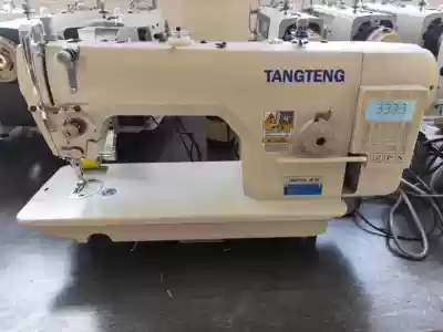 Computer flat car with electronic tug curtain automatic lifting foot cutting line bench set