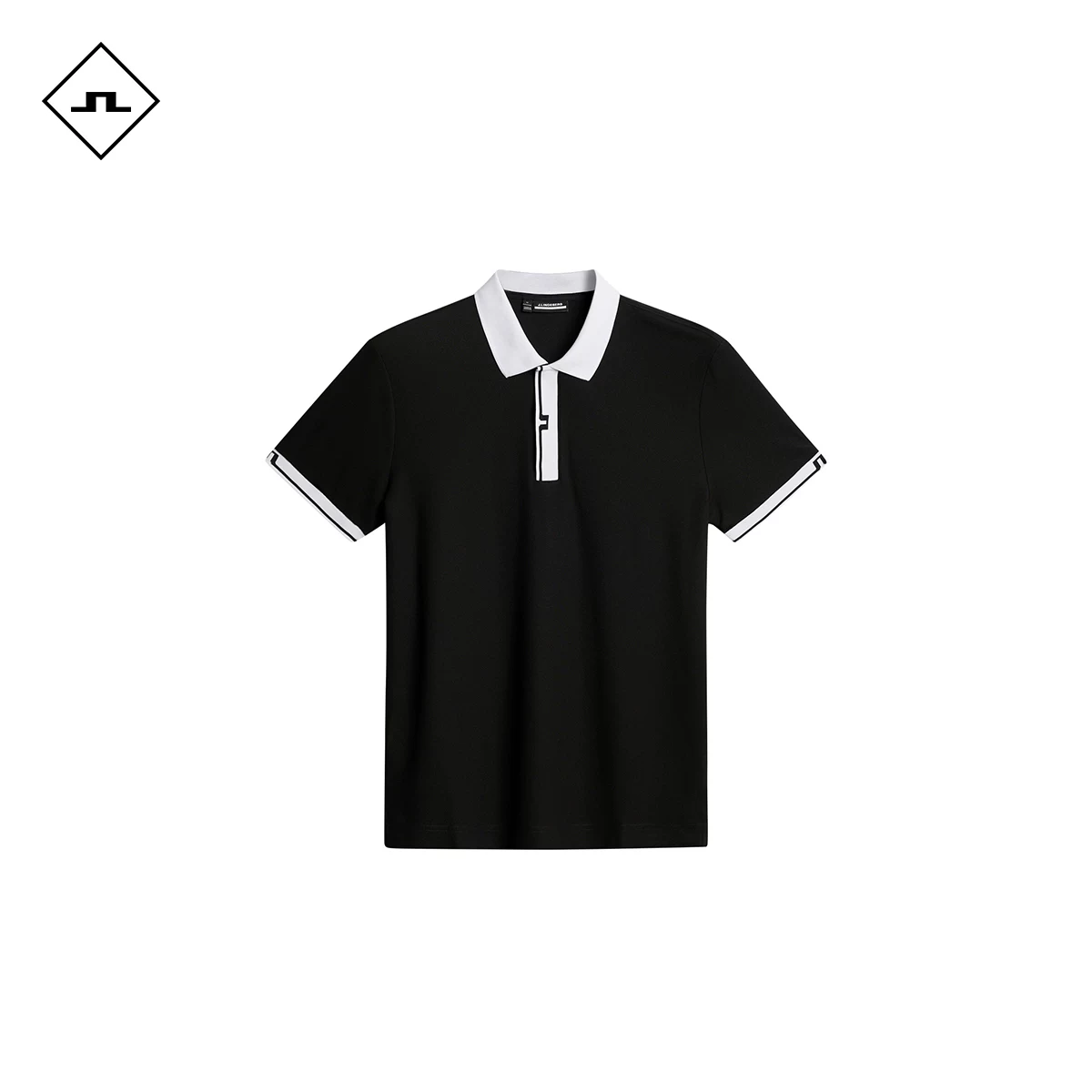 JLINDEBERG Jinlindberg 2025 new men's POLO shirt polyester fiber short-sleeved T-shirt