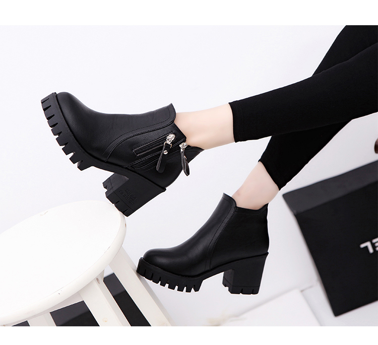 Bottes mi-saison femme en TPR - Ref 3250890 Image 7