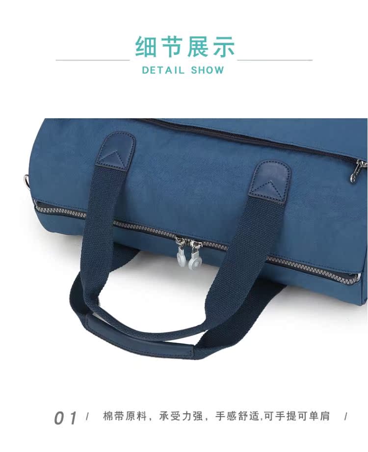 Findpop túi du lịch dung lượng lớn xách tay giải trí khoảng cách ngắn không thấm nước túi hành lý túi thể dục túi du lịch nữ - Túi du lịch balo du lich