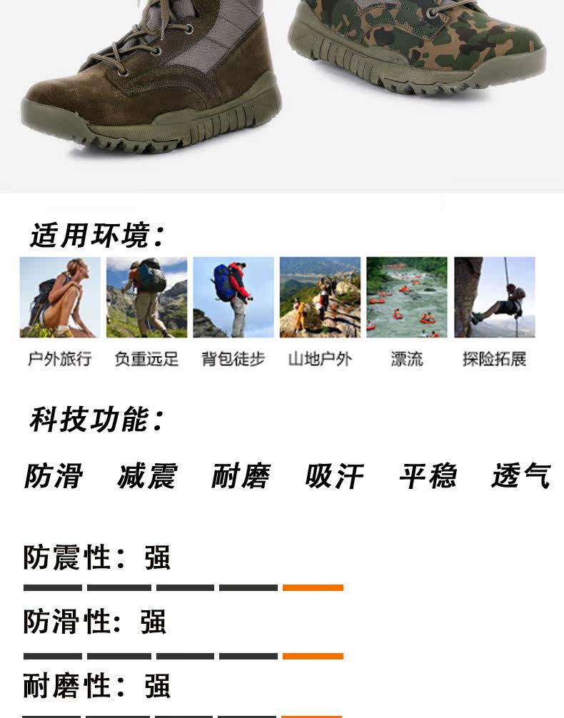 Boots militaires en Anti-fourrure - amortissement - Ref 1398897 Image 17