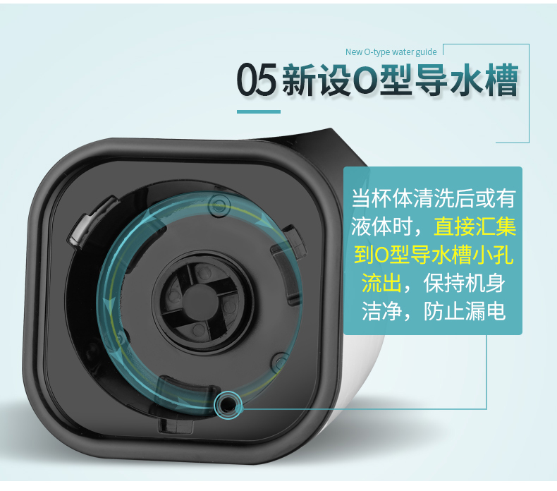 máy xay bột nước Máy ép trái cây cầm tay Ranbem / Ruiben 309 nhà màu hồng tự động đa chức năng đi kèm máy ép trái cây máy xay sinh tố bluestone