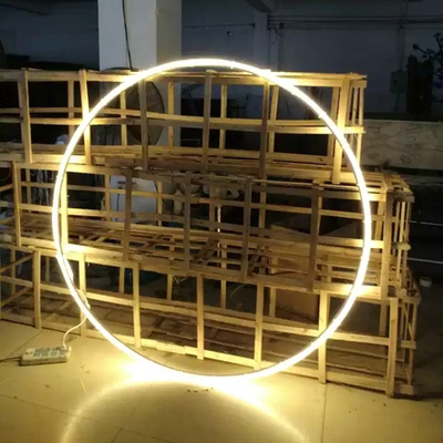 Luminous Ring Light, Outdoor Circle Light, Garden Hanging Tree Flexible Light Strip, Spring Festival Halo Ring, Holiday Colored Lights, Decorative Lights