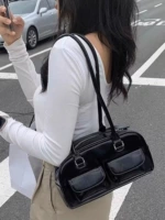 Черный из чистой кожи черный