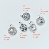 Резная ретро подвеска, браслет, ожерелье, серебро 925 пробы, DIY