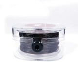 Импортные эластичные прозрачные бусины, браслет из бисера, четки из круглых бусин из грецкого ореха, резинка