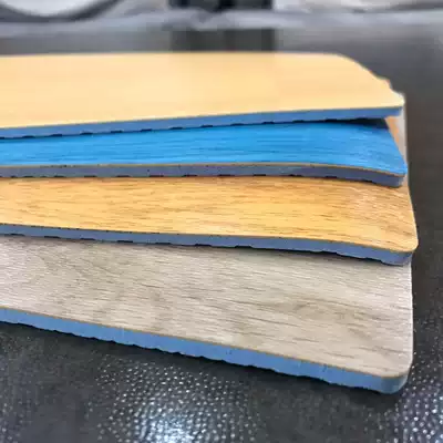 PVC sports floor affixed with wood grain 4 5mm indoor basketball court Gym special sports floor Cezanne Borg Chengdu