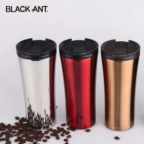 Вакуумная сталь из нержавеющей стали кофейная чашка мода мужская и женская автомобильная чашка 500 мл.