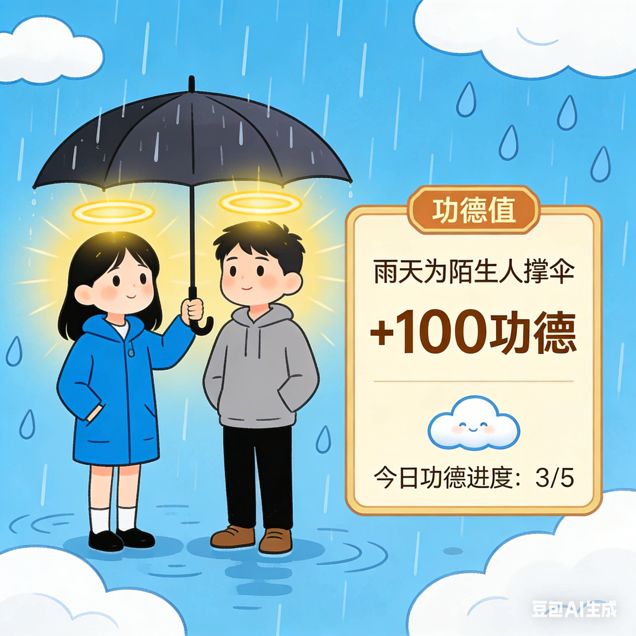 功德积累加1