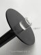 Italian-Style Minimalist Pendant Light, Stainless Steel Master Bedroom Bedside Chandelier, Bedroom Entrance Black Smart Single-Head Small Pendant Light