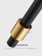 Italian Minimalist All-Copper Small Pendant Lamp Bedside Lamp Creative Art Designer Style Long Strip Home Bedroom Brass Lamp