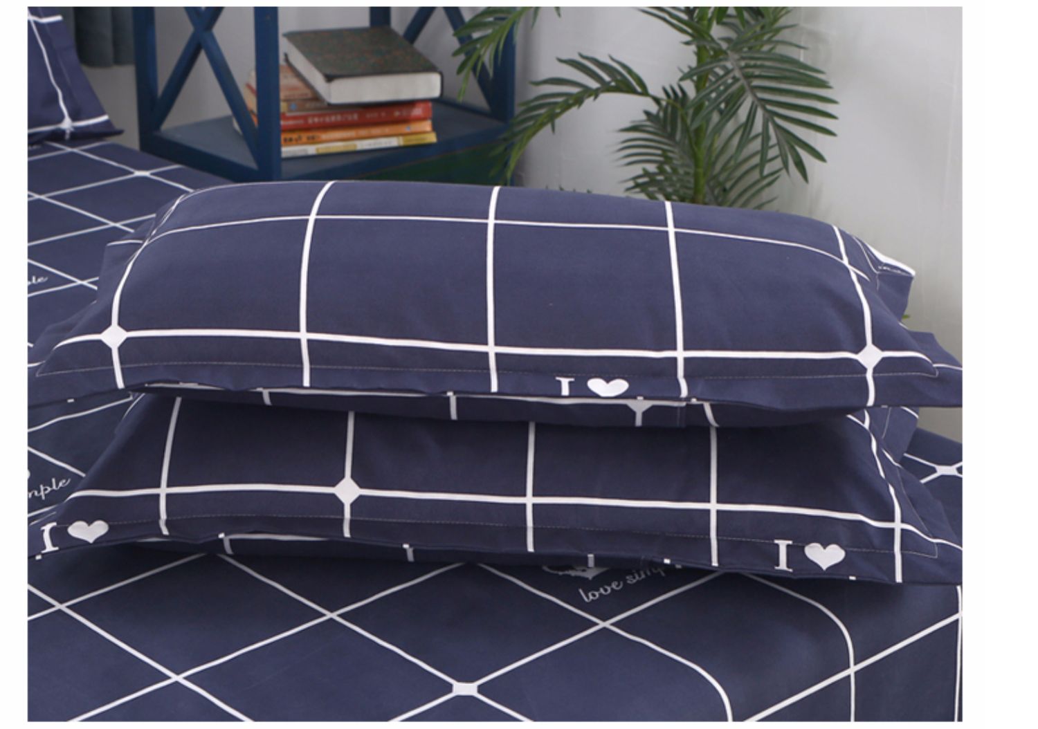 Vỏ gối chà nhám dày 48 * 74cm tăng vỏ gối phong bì đặt cặp học sinh một cặp chụp 2 - Gối trường hợp gối chống trào ngược cho trẻ sơ sinh