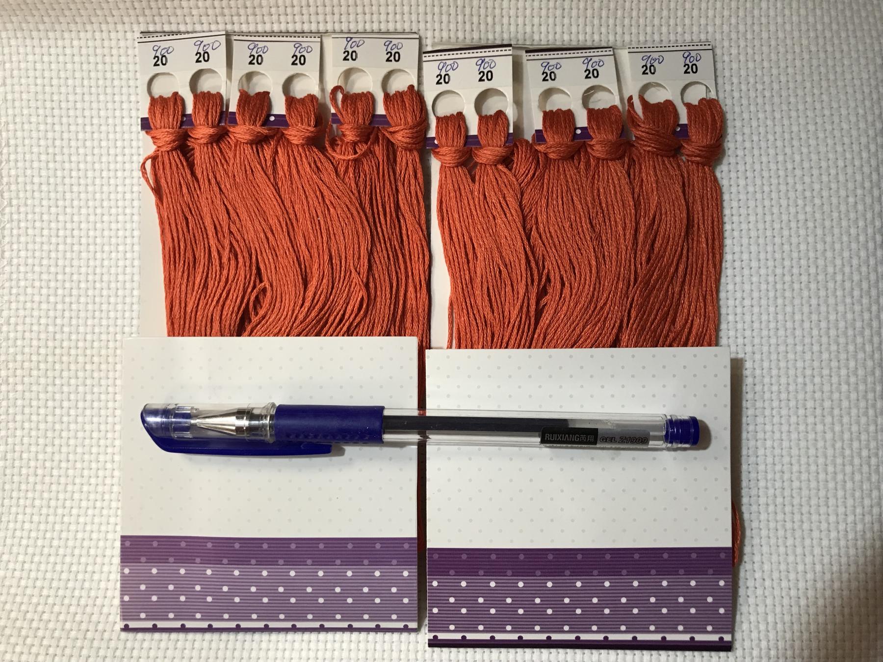 Pure cotton KS embroidery thread standard thread size 900 12 (one 8) supplementary wiring KS cross stitch embroidery thread