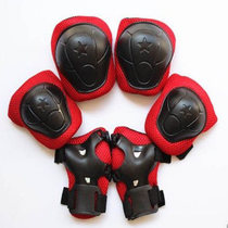 Protective gear for six sets of skates for roller skates for ice skaters skating skateboard guard pulley kneecap and elbow protection