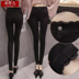 Mùa xuân và mùa hè quần legging đen hoang dã phụ nữ mặc quần chân nhỏ quần ren bó sát quần bút chì bó sát - Khởi động cắt quần kaki nữ Khởi động cắt