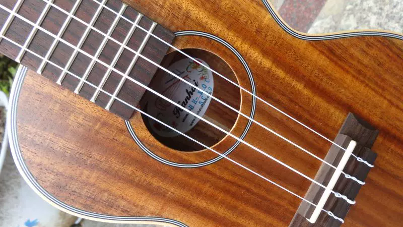 Nhạc cụ Bohai ● ukulele ukulele hanhai23 inch tất cả trong một bề mặt gỗ sáng HH-KOC - Nhạc cụ phương Tây