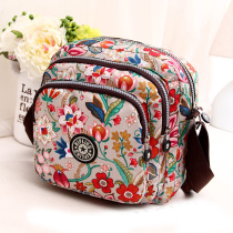 2022 new nylon canvas Oxford multifunction inclined satchel bag Damp Korean Version Single Shoulder Sports Casual Bag