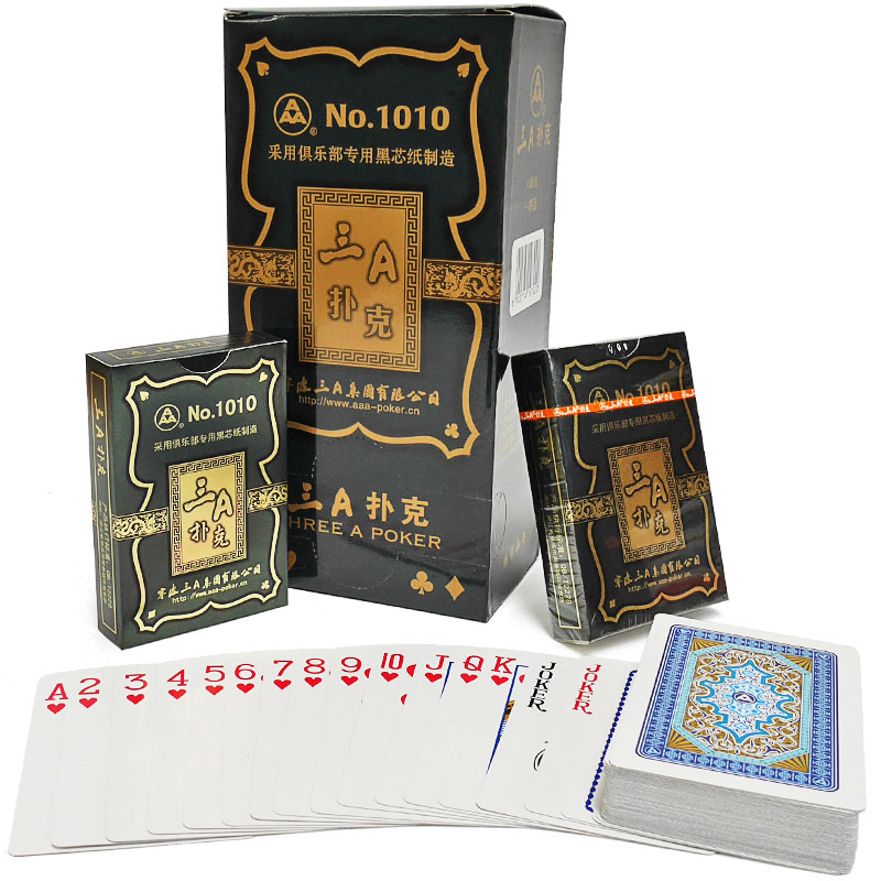 Three A Playing 1010 1010 2020 9888 Whole Boxes Clear Cabin Adult Thickening Bucket Landowners 3a Cards